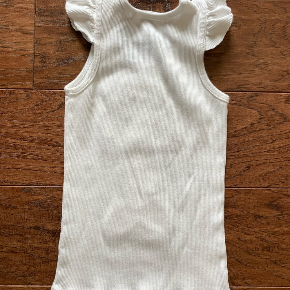 White Mermaid Tank Top for Kids - Picture 2 of 2